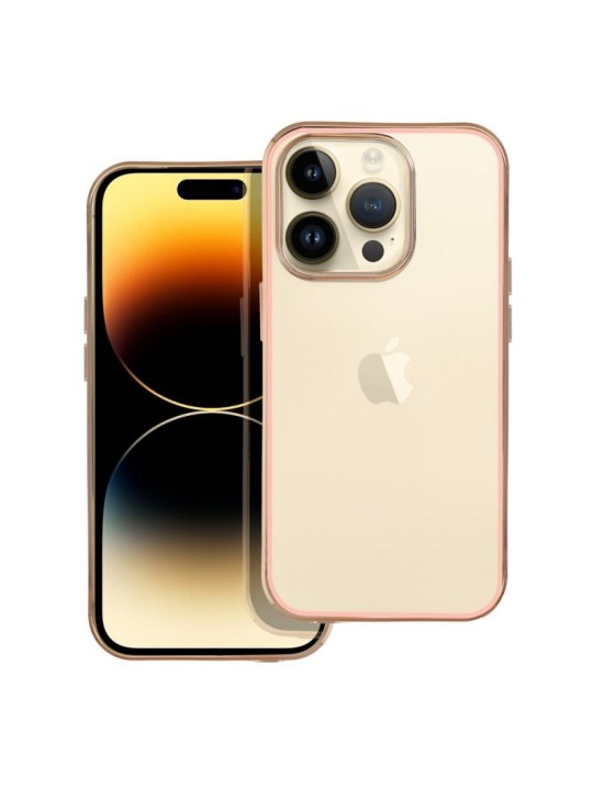 Калъф за iPhone 14 Pro - Silicone Case Lux, Pink
