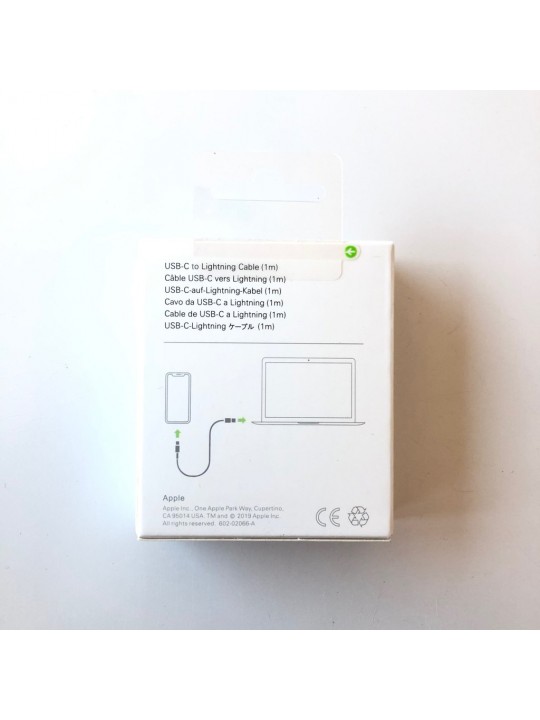 Кабел Apple MK0X2AM/A - USB-C to Lightning, Original