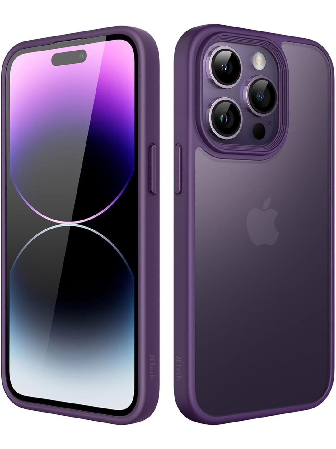 Калъф за iPhone 14 Pro - J-Case TPU, Deep Purple