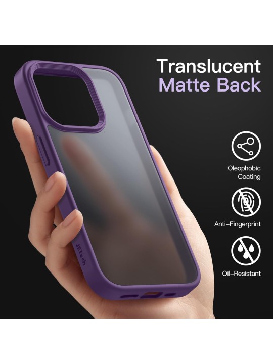 Калъф за iPhone 14 Pro - J-Case TPU, Deep Purple