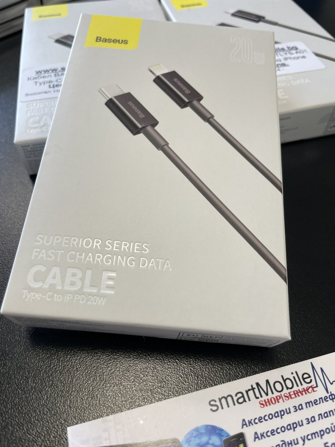Кабел Type-C към Lightning, PD 20W - Baseus CATLYS-A01, за iPhone