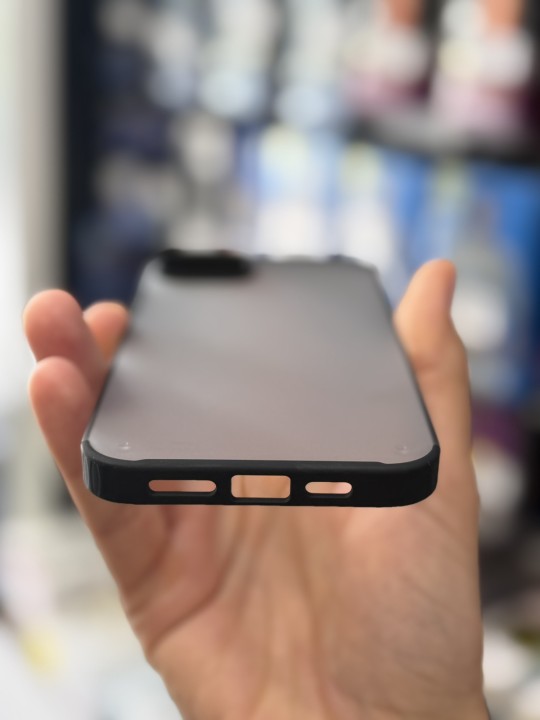 Калъф за iPhone 14 Plus - PVC Matt - Black