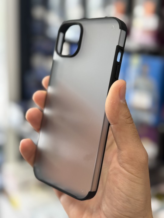 Калъф за iPhone 14 Plus - PVC Matt - Black