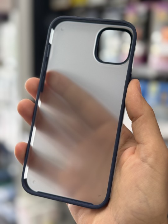 Калъф за iPhone 14 Plus - PVC Matt - Blue