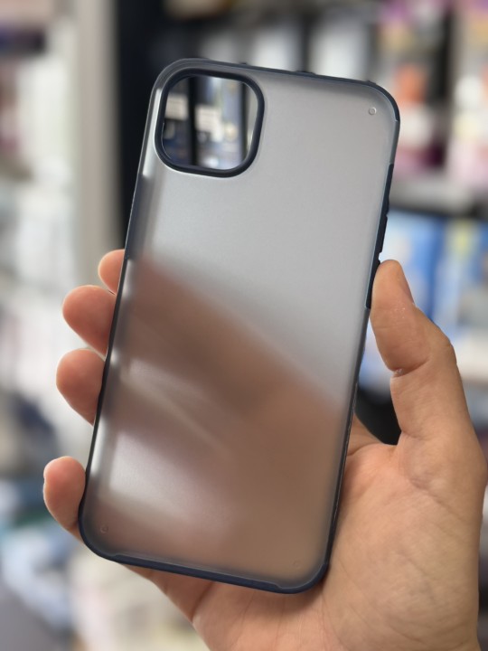 Калъф за iPhone 14 Plus - PVC Matt - Blue