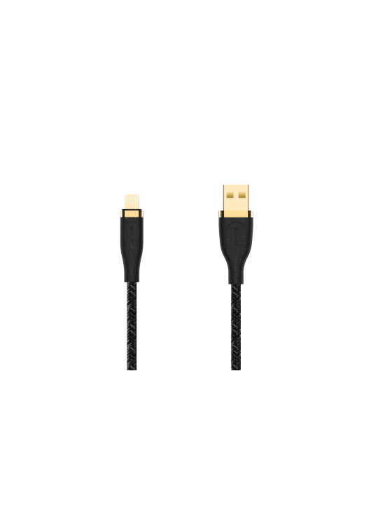 Кабел за iPhone USB към Lightning - Devia WOVEN Cable с оплетка