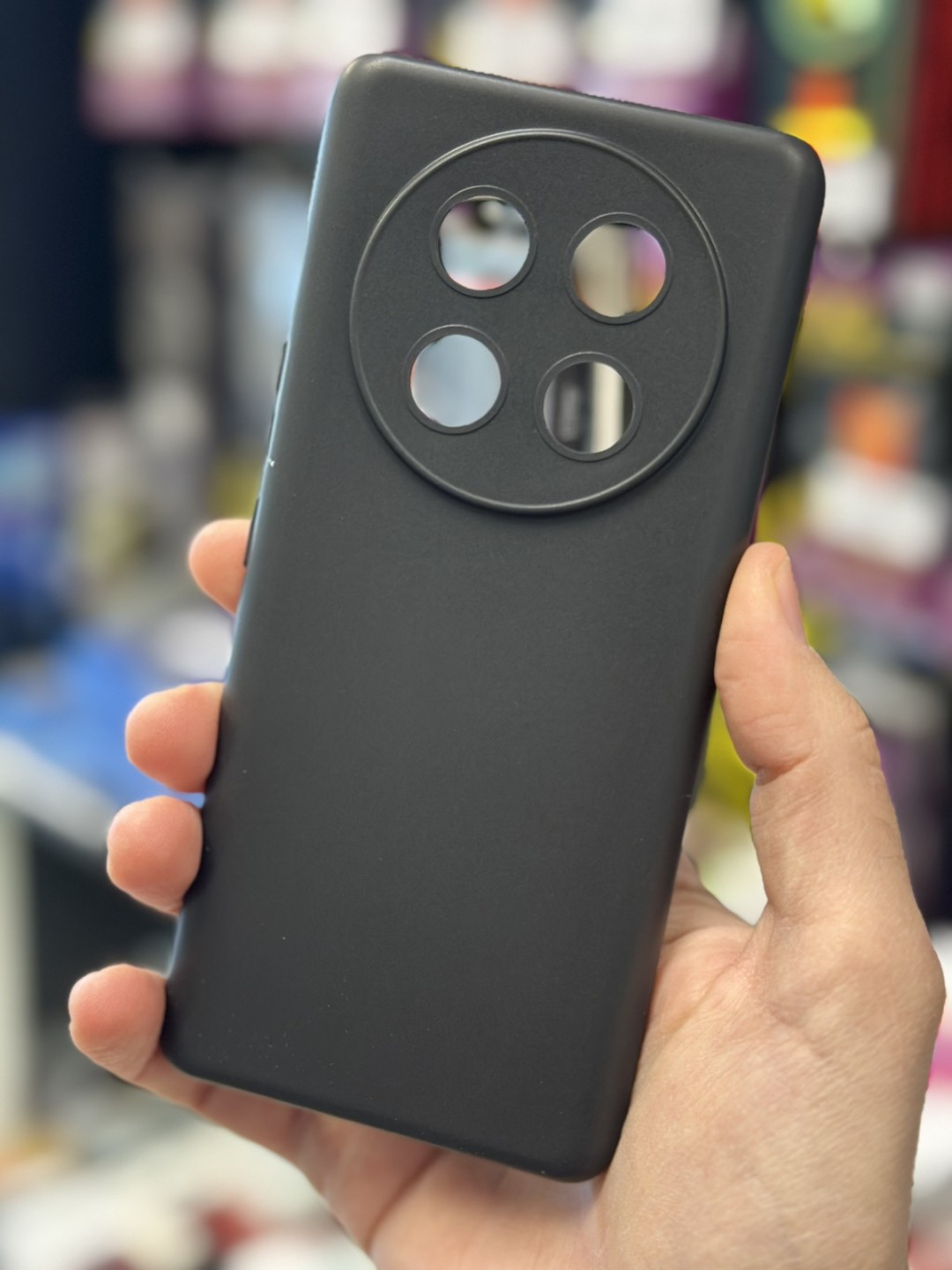 Калъф за Honor Magic7 Lite, силиконов - черен мат