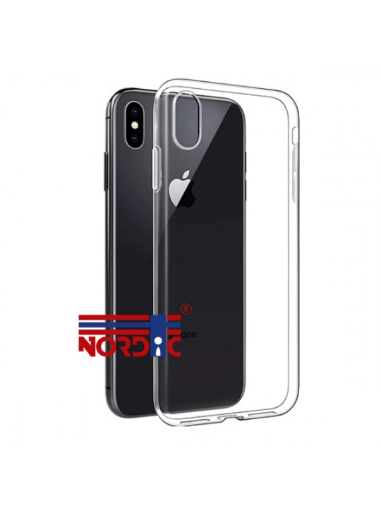 Калъф силикон за Samsung A41 - Nordic Classic Air, прозрачен