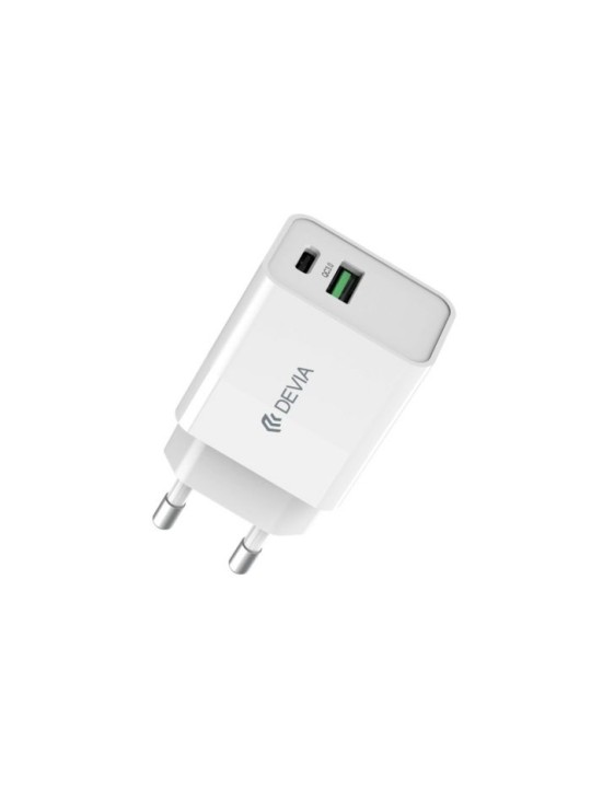 Зарядно 30W PD+QC3.0 220V USB-C  - Devia Smart Series - Quick Charger