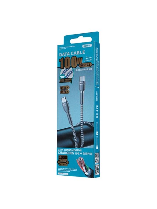 Кабел USB Type-C към Type-C - Remax RC-172 100W