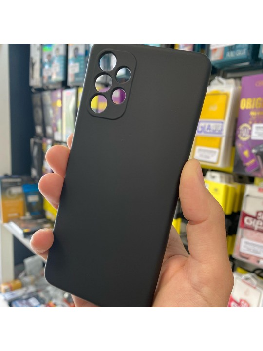 Калъф за Samsung A05s - силикон, черен мат