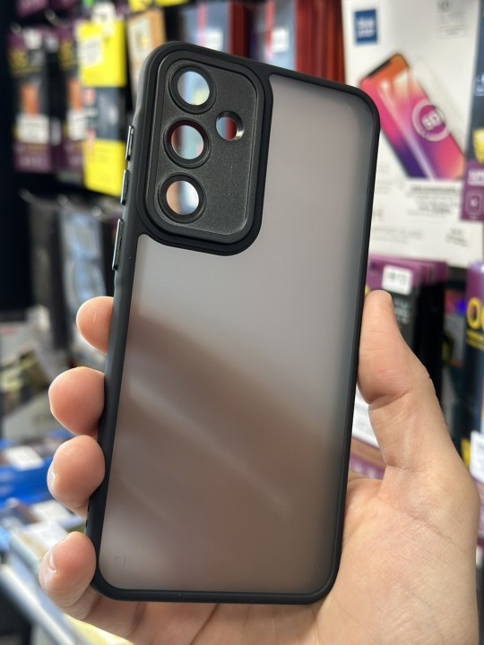 Калъф за Samsung A55 - противоударен TPU, със защита на камерите