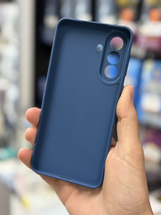 Калъф за Samsung A57, Blue Matt, Силикон