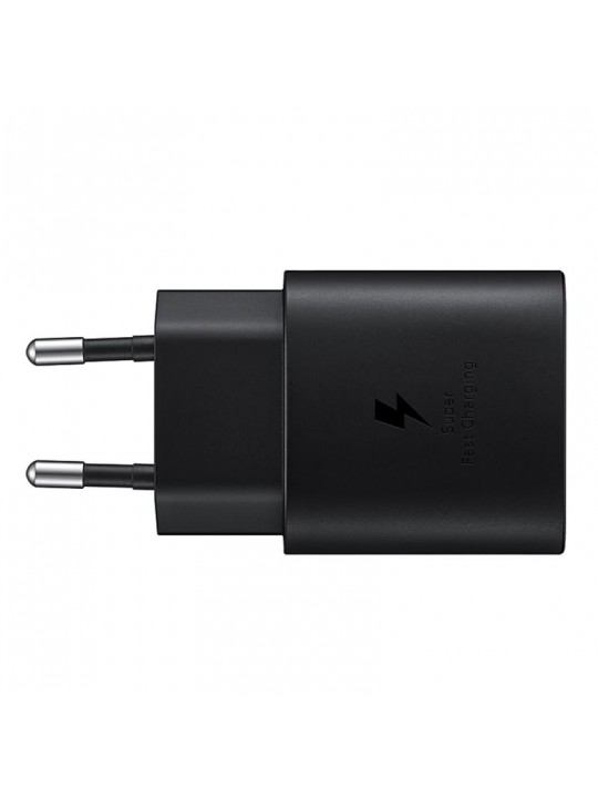 Зарядно Samsung EP-TA800EBE USB-C 25W, Super Fast Charge, без кабел