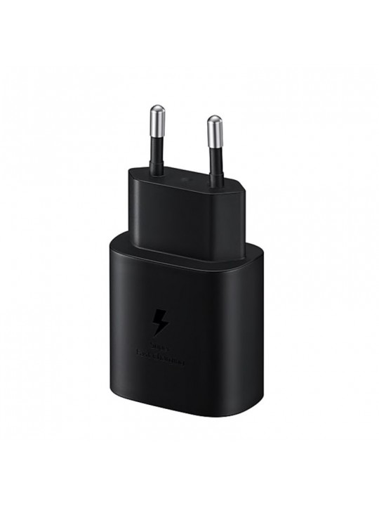 Зарядно Samsung EP-TA800EBE USB-C 25W, Super Fast Charge, без кабел