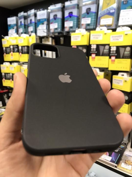 Калъф Silicone Case 2 за iPhone 12, Black