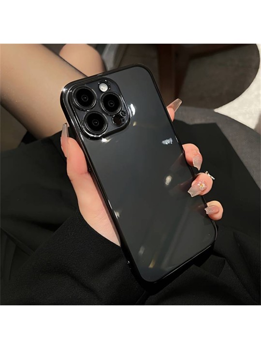 Калъф за iPhone 14 Pro Max - Silicone Case Lux, Black