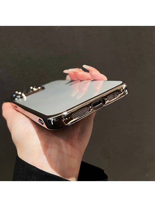 Калъф за iPhone 14 Pro - Silicone Case Lux, Silver