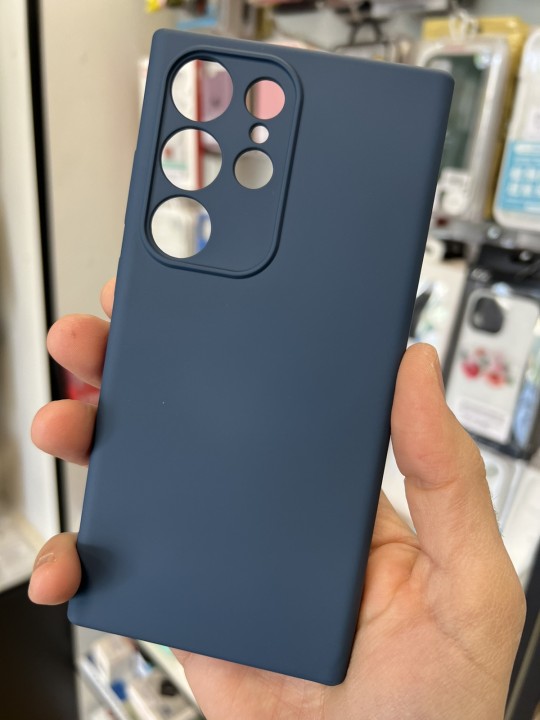 Калъф за Samsung S23 Ultra - Silicone Case, Blue