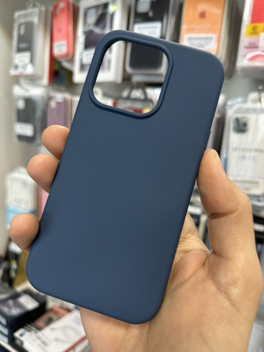 Калъф за iPhone 15 Pro - Silicone Case, Blue