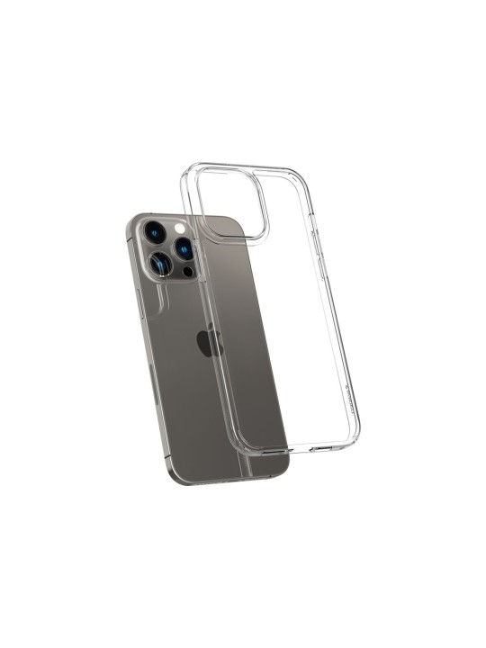 Кейс за iPhone 14 Pro - Spigen Neo Hybrid Crystal, прозрачен