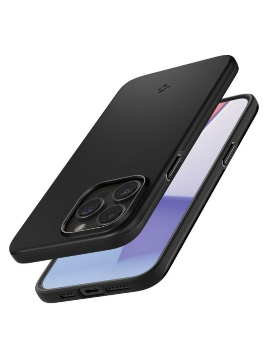 Кейс за iPhone 15 Pro - Spigen Thin Fit, Black