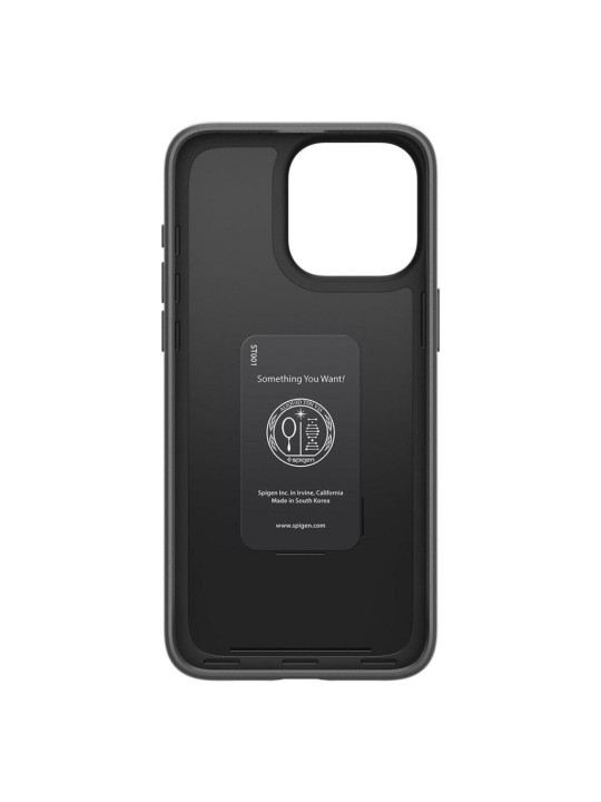 Кейс за iPhone 15 Pro - Spigen Thin Fit, Black