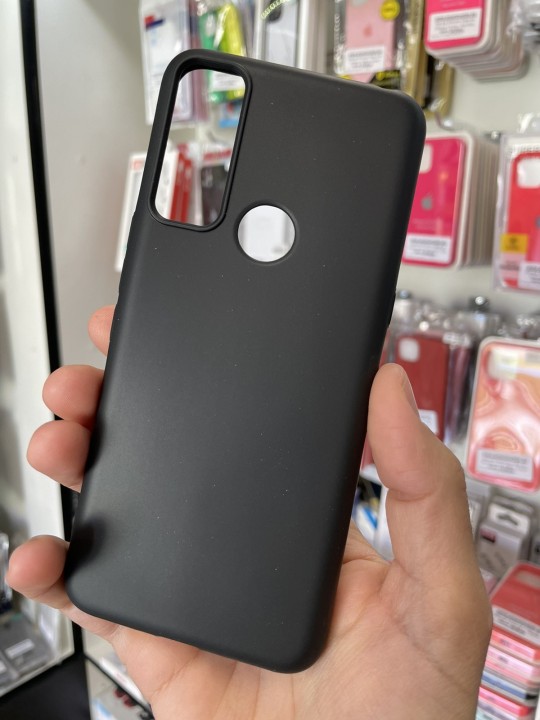 Калъф за TCL 20R 5G - силиконов MATT - Black