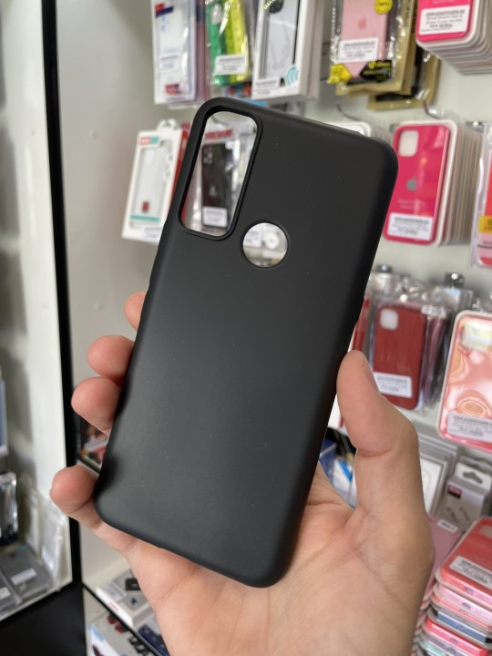 Калъф за TCL 20R 5G - силиконов MATT - Black