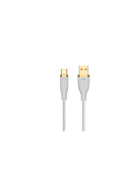 Кабел USB Type-C - Devia WOVEN Cable с оплетка, 1.5m