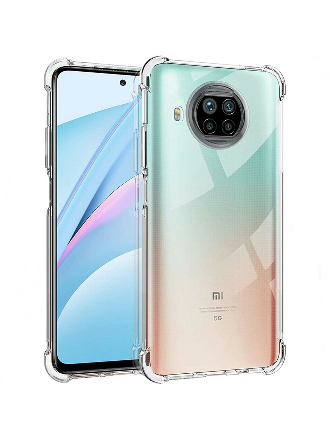 Калъф за Xiaomi Mi 10T Lite, Antishock - прозрачен