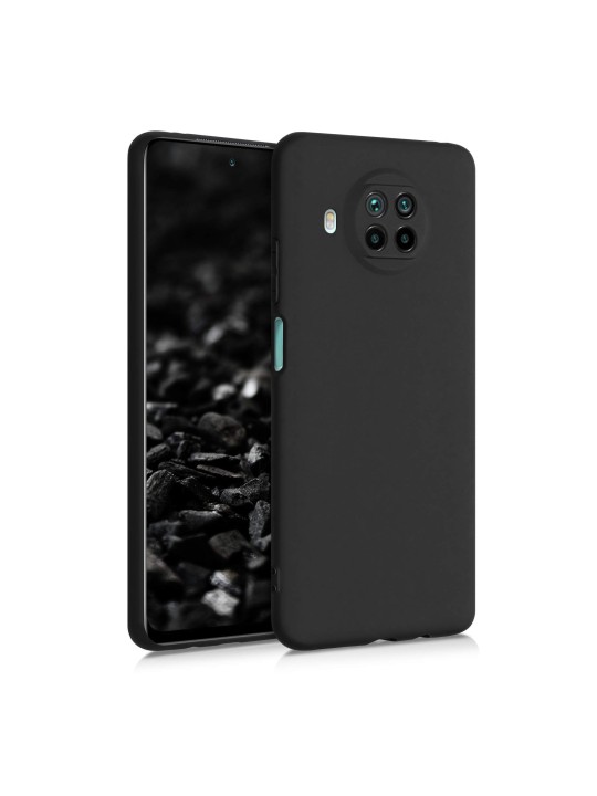 Калъф за Xiaomi Mi 10T Lite, Black Matt силикон
