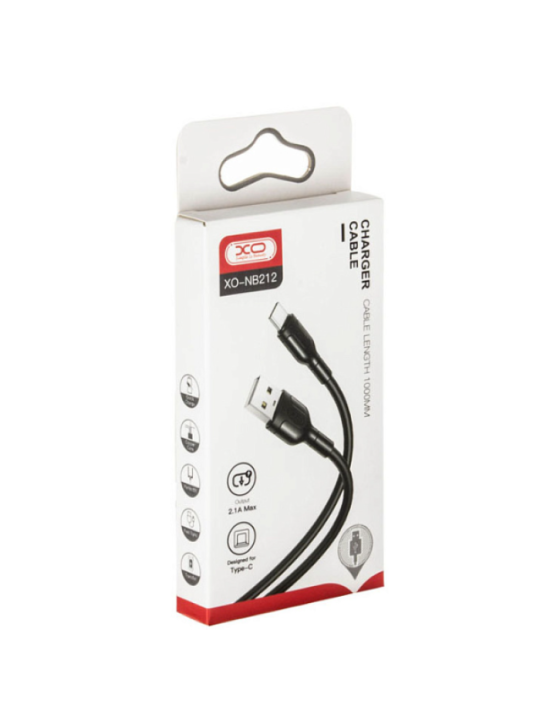 Кабел за iPhone - USB-A/Lightning XO NB212 - 2.1A, 1m, black