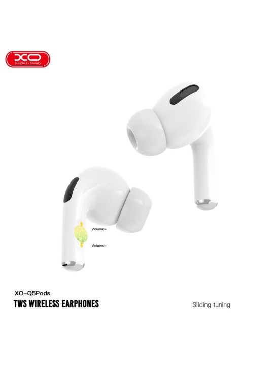 Слушалки XO Q5 Pods TWS 5th. Gen. Bluetooth